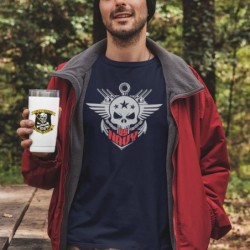 Playera US NAVY Skull – "El Domador de los Océanos"
