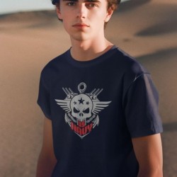 Playera US NAVY Skull – "El Domador de los Océanos"