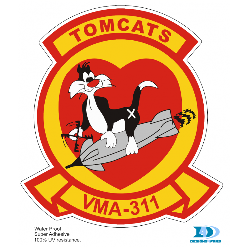 Sticker Tomcats VMA-311