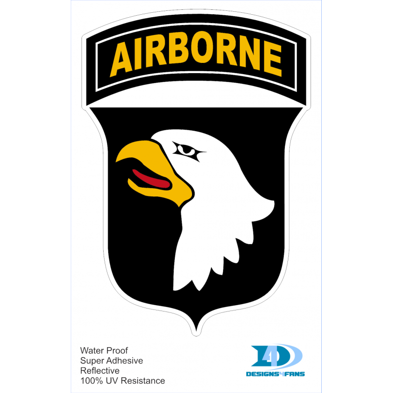 Sticker 101 AIRBORNE