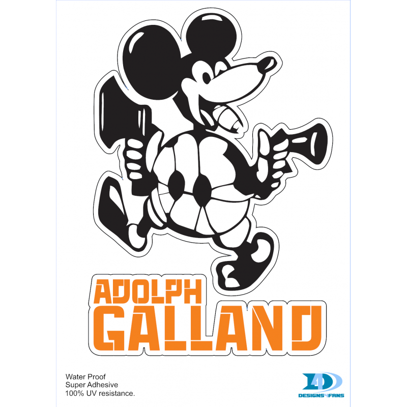 Sticker Galland Mouse