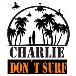 Sticker Charlie Dont Surf