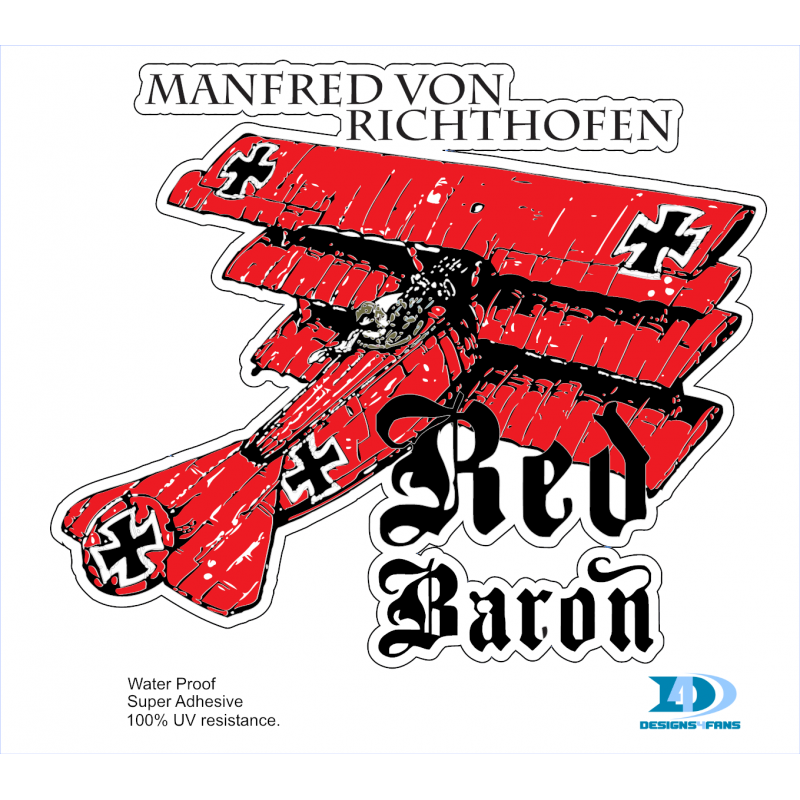 Sticker Red Baron