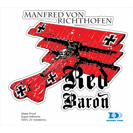 Sticker Red Baron