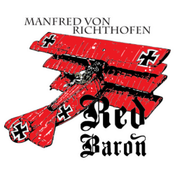 Sticker Red Baron