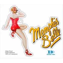 Sticker Memphis Belle