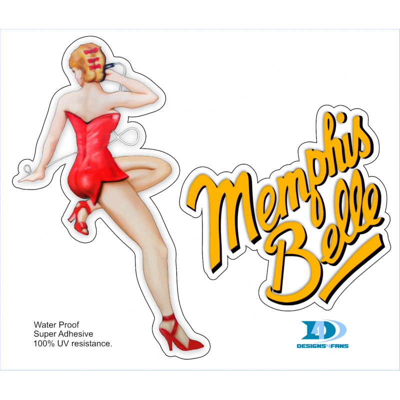 Sticker Memphis Belle