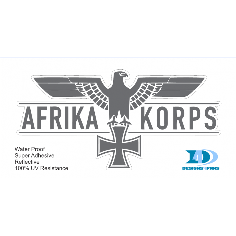 Sticker Afrika Korps Eagle