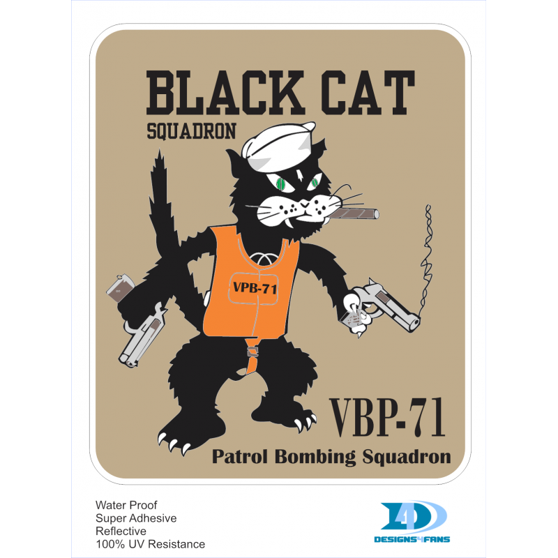 Sticker VBP-71 Black Cats