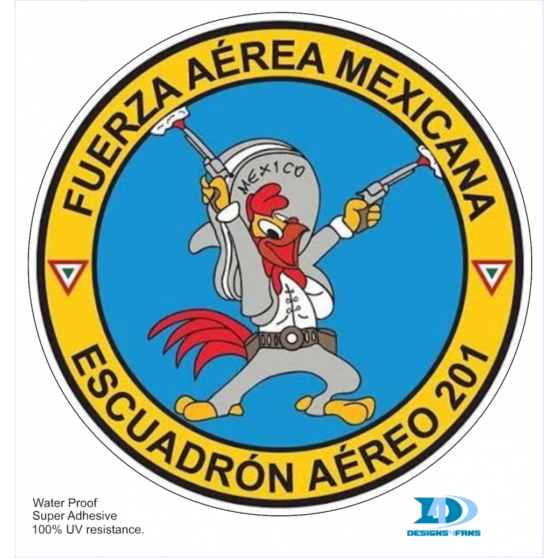 Sticker 201 Escuadron Aereo