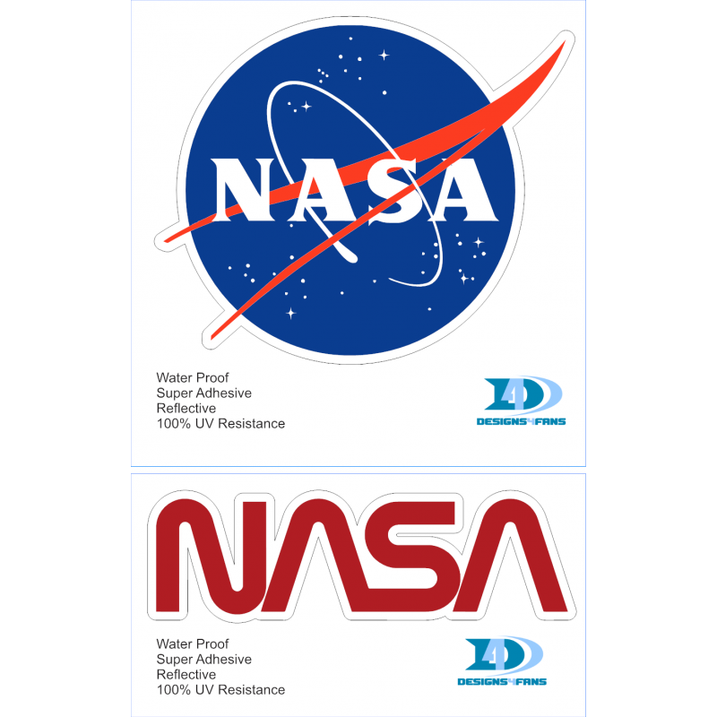 Sticker Nasa Logo