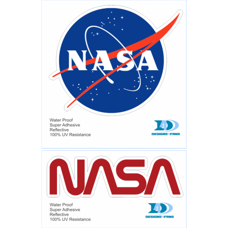 Sticker Nasa Logo