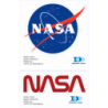 Sticker Nasa Logo