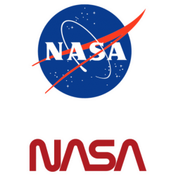 Sticker Nasa Logo