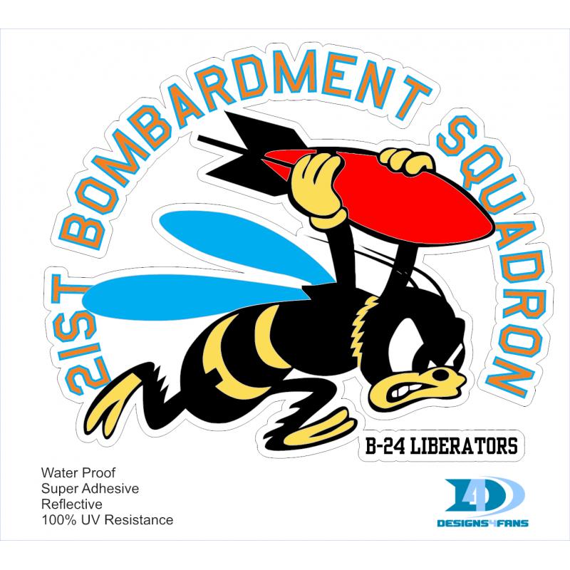 Sticker 21st Bombardment Squadron