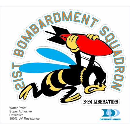 Sticker 21st Bombardment Squadron