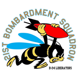 Sticker 21st Bombardment Squadron