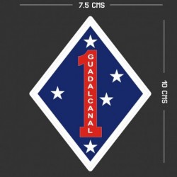 Sticker Guadalcanal 1st Marine Division