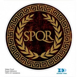 Sticker SPQR ROMA