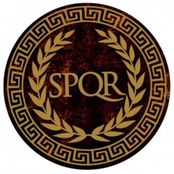 Sticker SPQR ROMA