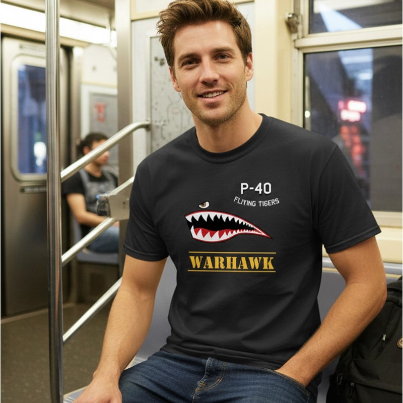 Playera Curtiss P-40 - "Flying Tigers"