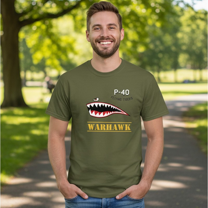 Playera Curtiss P-40 - "Flying Tigers"