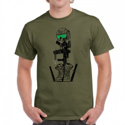 Playera "Modern Vigil" - Fallen Warrior Tribute