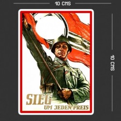 Sticker Sieg Um Jeden Preis