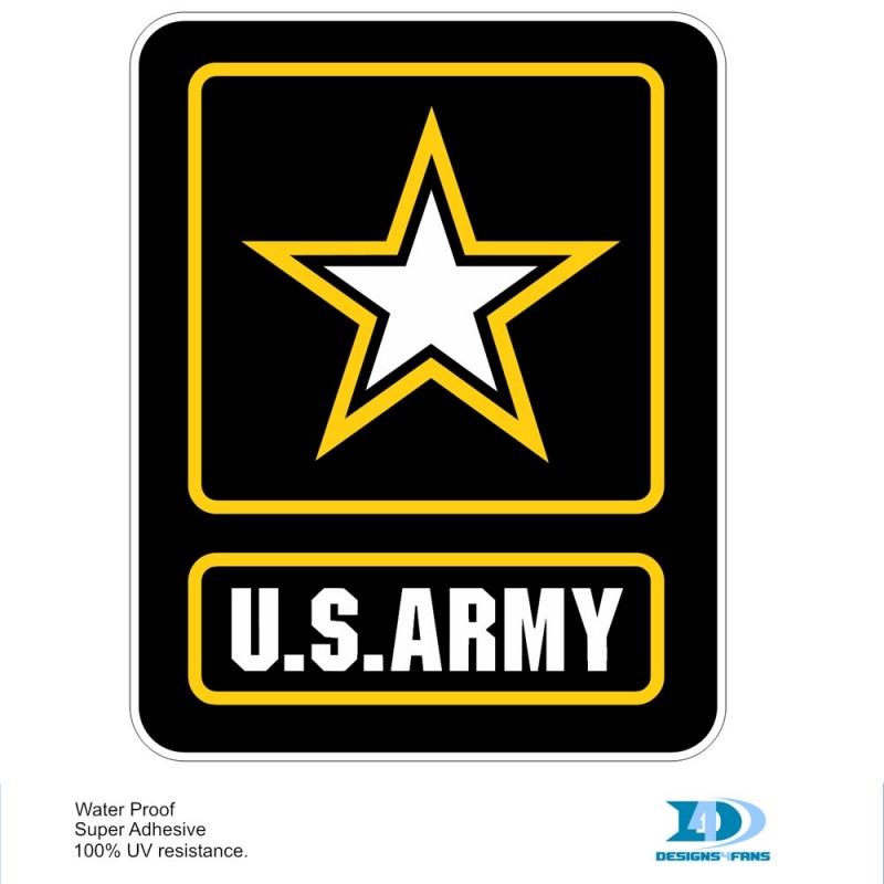 Sticker US ARMY Logo