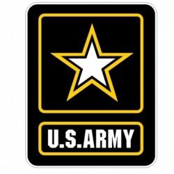 Sticker US ARMY Logo