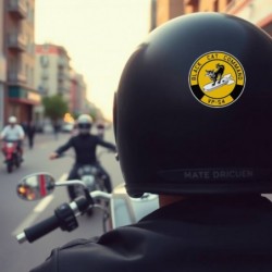 Sticker Black Cat Command