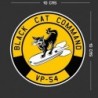 Sticker Black Cat Command