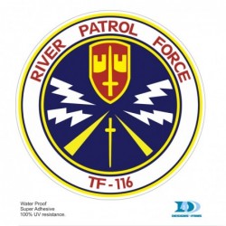 Sticker TF-116 River Patrol Force