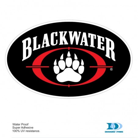 Sticker Blackwater Logo