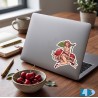 Sticker Cherry Bomb Pin Up