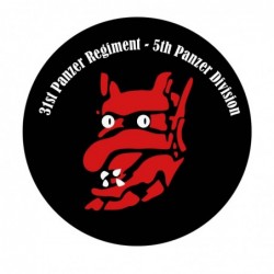 Sticker 31st Panzer - 5th Panzer Division