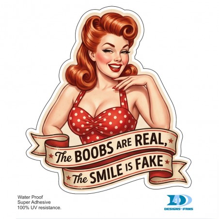 Sticker Smile is Fake